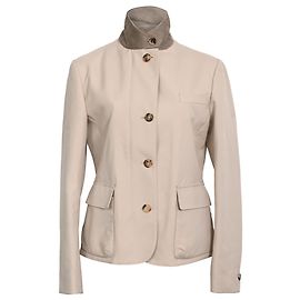 Veste Roadster Loro Piana en soie beige