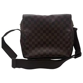 Louis Vuitton Borsa Naviglio Marrone a Quadri