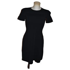 Abito mini nero Salvatore Ferragamo in viscosa XS