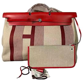 Borsa Hermès Lovebag 50 Edizione Limitata Righe Rosse