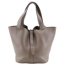 Borsa Hermès Picotin MM in Taurillon Clémence