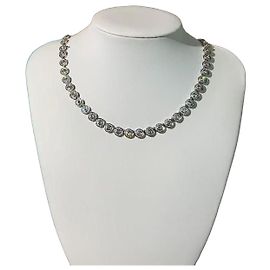 Collana Tiffany & Co Circlet in platino e diamanti rotondi