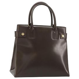 Borsa a mano GUCCI in pelle verniciata marrone oro 000 2404 0503 Auth 175318