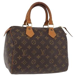 LOUIS VUITTON Sac à main Monogram Speedy 25 M41528 LV Auth 175567A