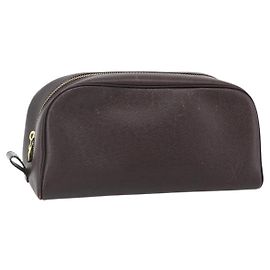 LOUIS VUITTON Taiga Trousse Toilette PM Clutch Bag Acajou M30226 LV Auth mr2409