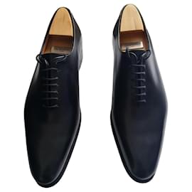Scarpe Richelieu in pelle nera J.M. Weston