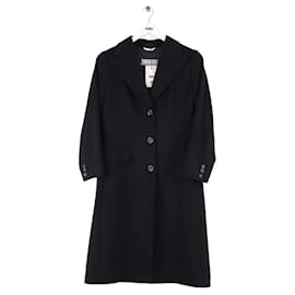 Schwarzer Mantel - Max Mara