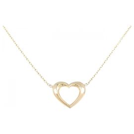 Autre Marque Collana a forma di cuore in oro rosa Au750 e oro giallo Au750