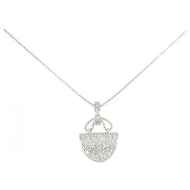 Autre Marque Collier en Au750 avec Diamants