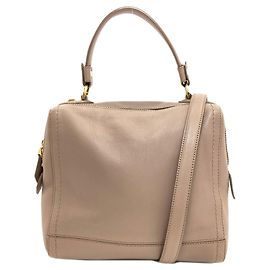 Borsa in pelle grigia Salvatore Ferragamo