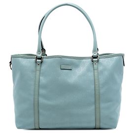 Tote Joy Medio GG Stampato Blu di Gucci