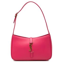 Saint Laurent Rosa Pelle di Vitello Liscia Le 5 a 7