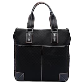 Borsa Tote in Tela Macadam Nera di Celine - Céline