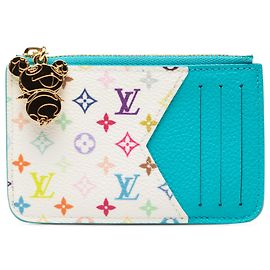 Tarjetero Romy Monogram Empreinte azul Takashi Murakami de Louis Vuitton