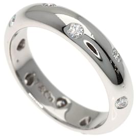 Anel Dots de Diamante Tiffany & Co. em Platina PT950