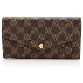 Carteira Sarah Damier Ebene Louis Vuitton