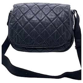 Borsa Chanel Airport in pelle nera