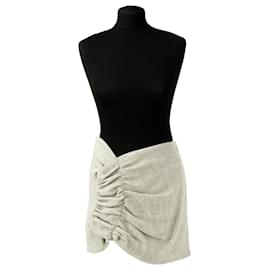 Minifalda THE MANNEI Wishaw beige de algodón - Autre Marque