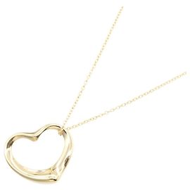 Collana Media Open Heart in Oro Giallo 18K di Tiffany & Co.