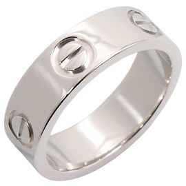 Anillo Love Cartier en oro blanco de 18K
