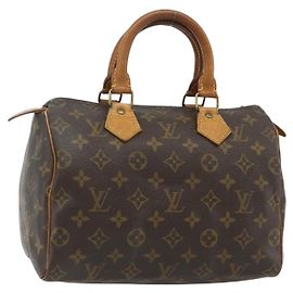 LOUIS VUITTON Borsa a Mano Monogram Speedy 25 M41528 LV Auth 177422