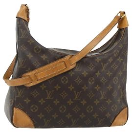 LOUIS VUITTON Borsa a Spalla Monogram Boulogne 35 M51260 LV Auth ka4056