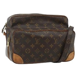 LOUIS VUITTON Borsa a Spalla Monogram Nile M45244 LV Auth ka4147