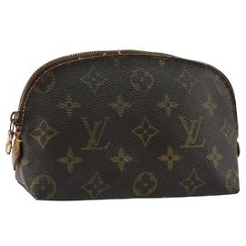 LOUIS VUITTON Monogram Pochette Cosmetic PM Pouch M43998 LV Auth 177168