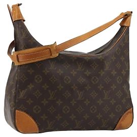LOUIS VUITTON Borsa a Spalla Monogram Boulogne 35 M51260 LV Auth ep14111