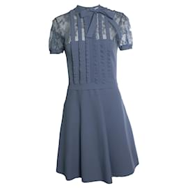 Red Valentino Stretch Jersey Dress Black ref.2383392 - Joli Closet
