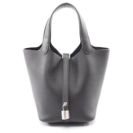 Borsa Hermès Picotin Lock PM in nero