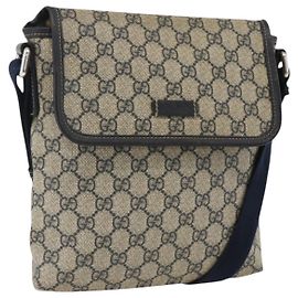 Gucci Flap Messenger GG Tela rivestita Piccola