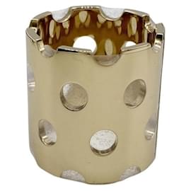 Goldenes Metall-Schalring von Hermès