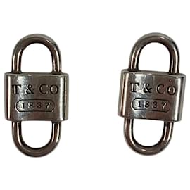 Orecchini in pelle con chiave e doppio lucchetto Tiffany 1837 - Tiffany & Co