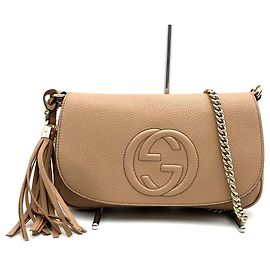 Borsa a Spalla in Pelle Gucci Soho