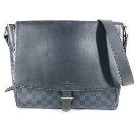 Borsa Messenger MM Newport Damier Cobalt Louis Vuitton
