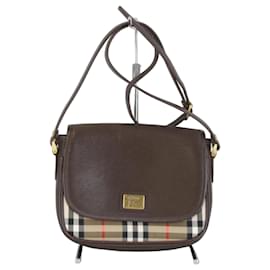 Borsa a Spalla Burberry Nova Check Shadow Horse