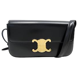 Céline NUEVO BOLSO DE MANO CELINE CLAUDE 194143 EN CUERO DE PIEL DE NOVILLO SATINADO