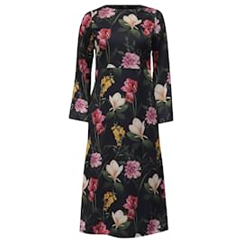 Abito midi con stampa floreale Alexa di Sachin & Babi in poliestere multicolore - Autre Marque