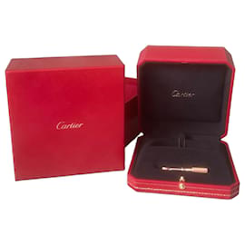 Bracciale Cartier Love in pelle rossa