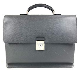 Borsa a mano Serviette Moscova in Taiga di Louis Vuitton
