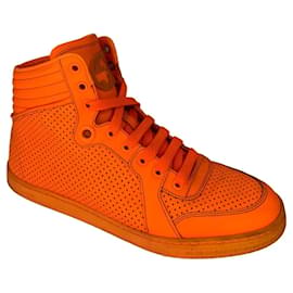 Sneakers Gucci Coda in pelle arancione