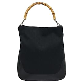Borsa a Spalla Gucci Bamboo in Tela GG