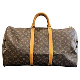 Borsa da viaggio Keepall 55 Monogram Louis Vuitton 1990