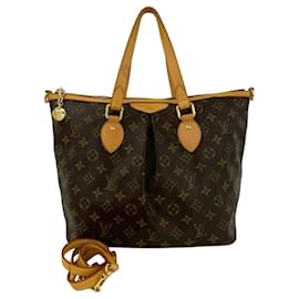 Louis Vuitton Palermo PM Monogramm Leder Schulter-/Tote-Bag