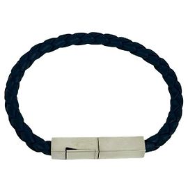 Bracciale in pelle Intrecciato Bottega Veneta
