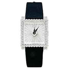 Orologio Buccellati, "Venuschron", oro bianco, diamanti.