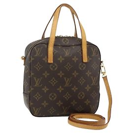 LOUIS VUITTON Borsa a Mano Monogram Spontini M47500 LV Auth am11467