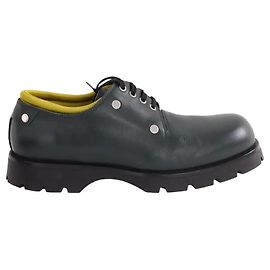 Jil Sander Scarpe con lacci verdi