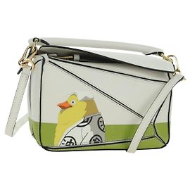 LOEWE - Bolsa Puzzle Mini Ghibli Spirited Away Ootori Sama 2way Auth 167244SM